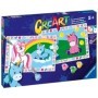 CreArt pictura pe numere pentru copii 2 sabloane unicorni veseli
